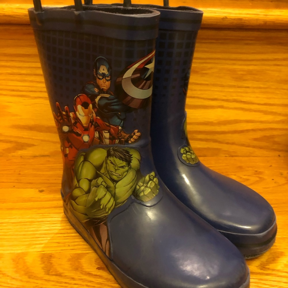 Avengers rain boots